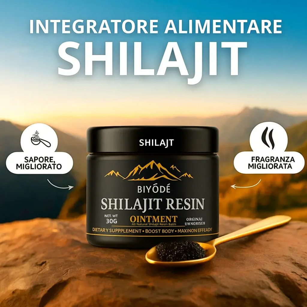 100% Shilajit puro 💎 Fonte di energia vitale dell'Himalaya